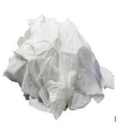 Cotton Rags Mixed – Recycled Cleaning Cloths for Workshops, Garages and Industry, Ideal for Wiping Oil, Grease, Paint and General Clean-Up